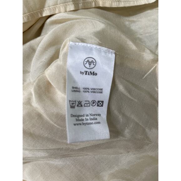 by Timo Print V-Neck Long Sleeve
Georgette Dress size M - Picture 4 of 9